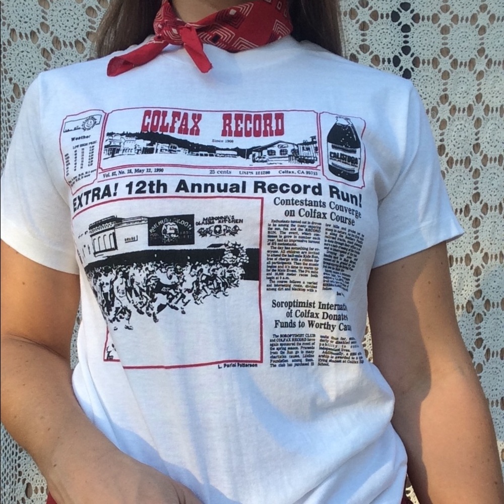 1990s Colfax, CA Tee